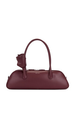 Magda Butrym Brigitte Trapeze Bag in Burgundy - Burgundy. Size all. | Revolve Clothing (Global)