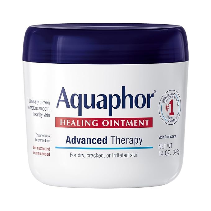 Aquaphor Healing Ointment, Advanced Therapy Skin Protectant, Dry Skin Body Moisturizer, Multi-Pur... | Amazon (US)