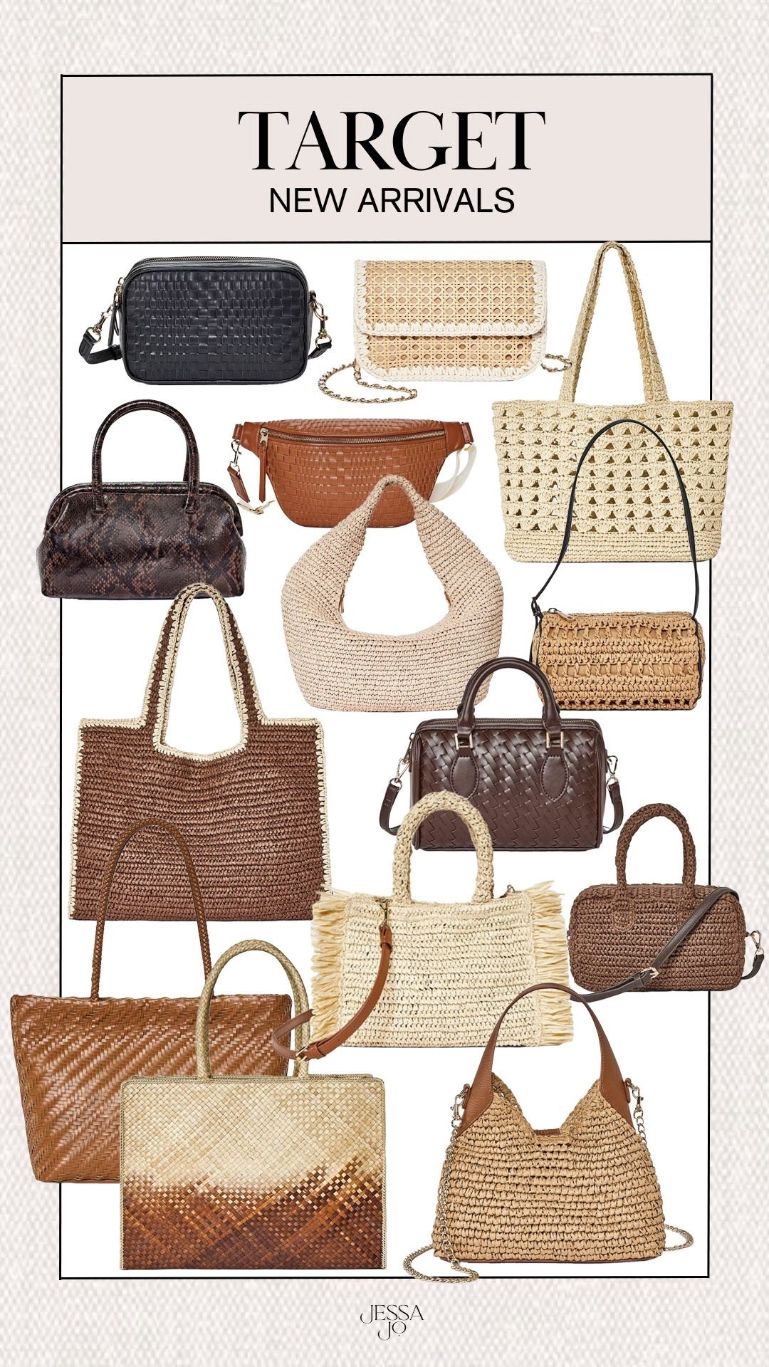Target new arrivals. Target fashion. Target straw handbag. Target new handbag. Target resort handbag. Target beach tote. Target designer style handbag  

#LTKFindsUnder100 #LTKFindsUnder50 #LTKSeasonal