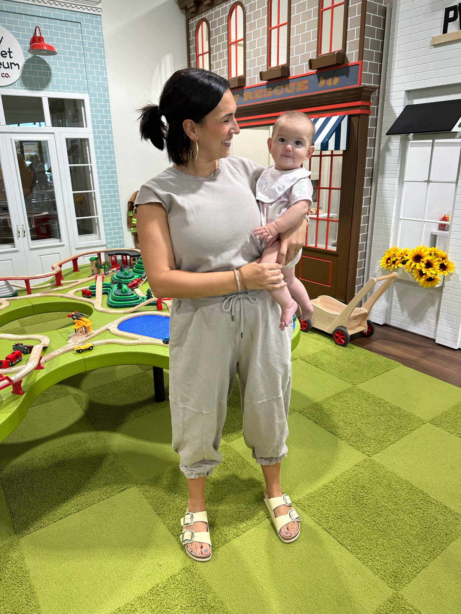 Casual outfit
Free people onesie - love this thing! Super oversized, medium
Birkenstocks - TTS 
athleta bra (not pictured) sharing similar! Great for large chests 

#LTKshoecrush #LTKfindsunder100