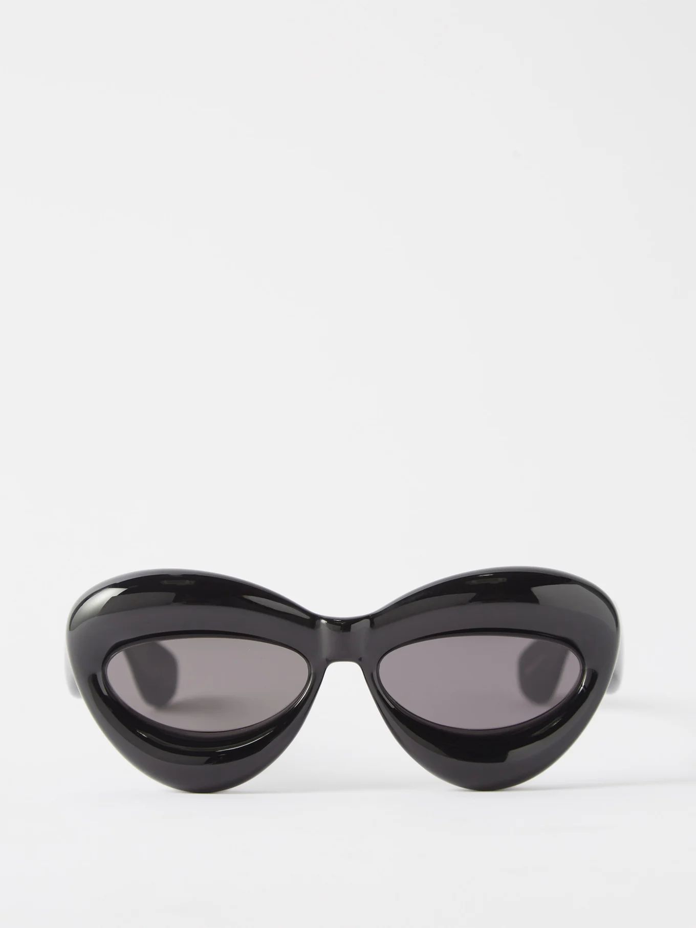 Inflated cat-eye acetate sunglasses | LOEWE | Matches (US)