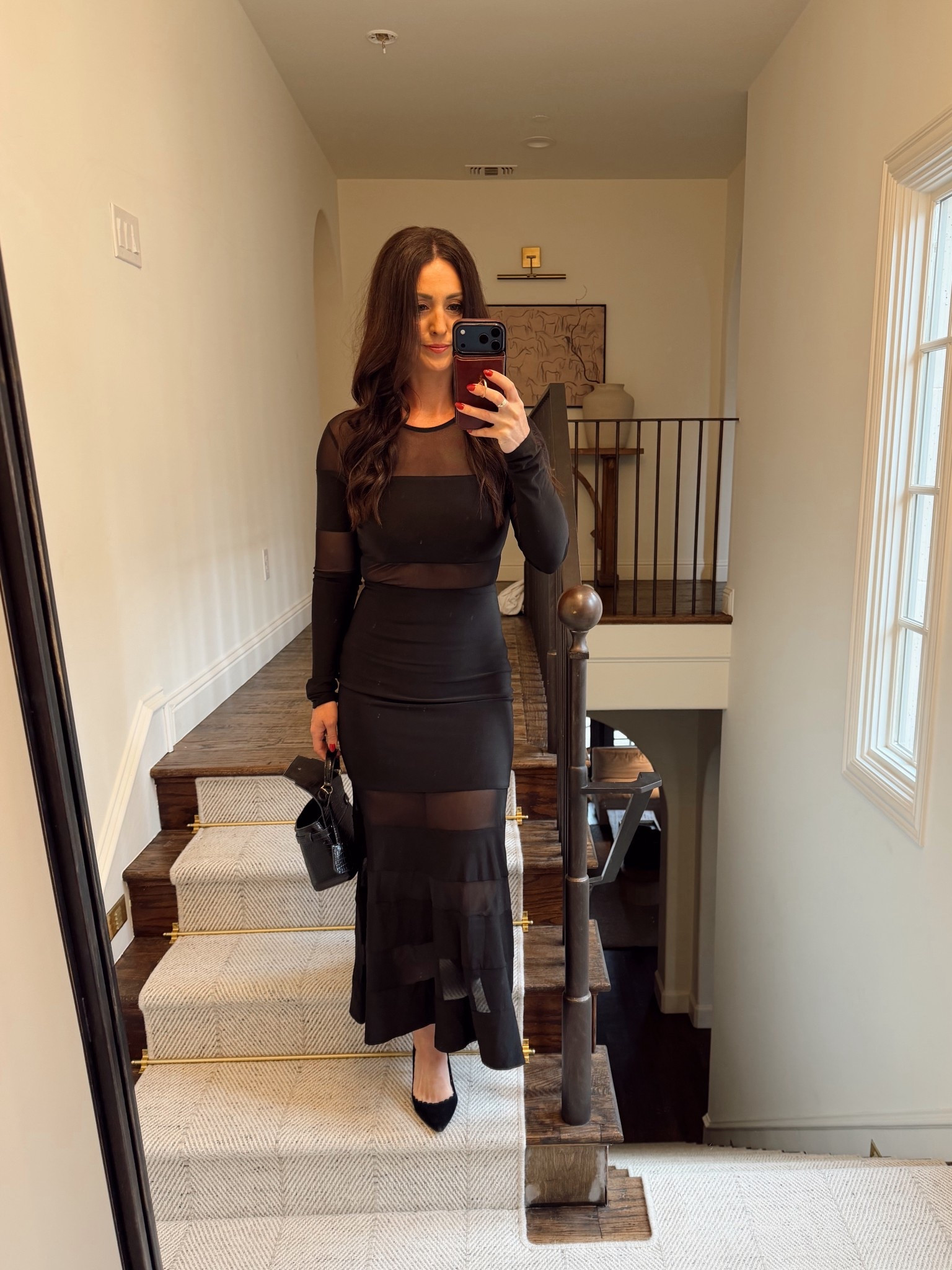 Loved this dress! Under $100 and on sale! Perfect chic formal dress while still staying warm and covered! 

#LTKWedding #LTKOver40 #LTKSaleAlert