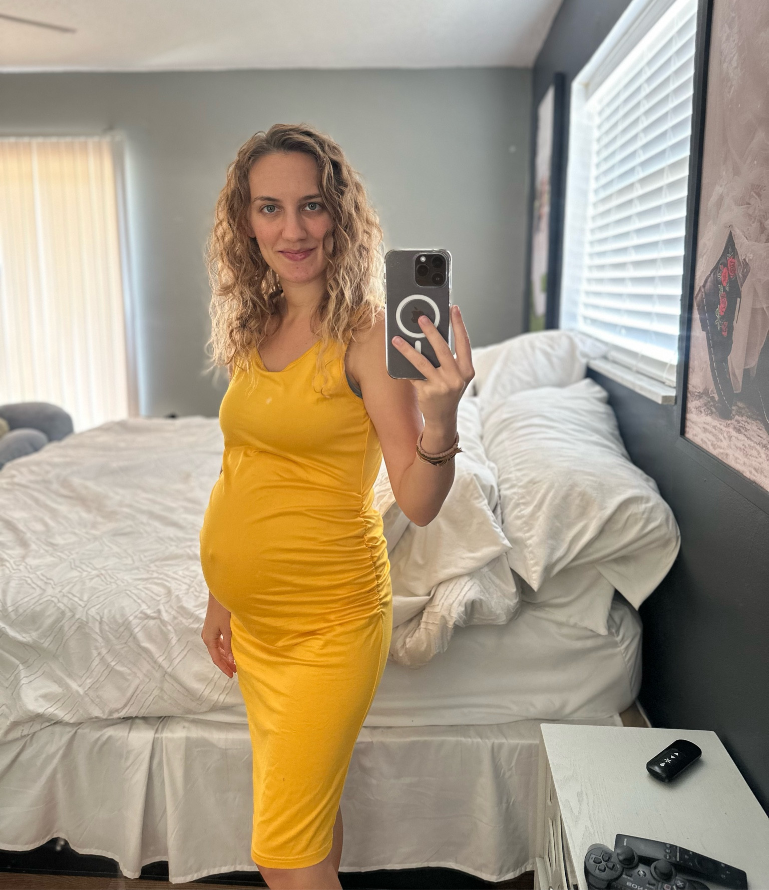 Comfortable everyday maternity dress! I’m wearing a size small and still have room to grow! 💛 (currently 123 pounds, second trimester, 5’2”) 

Bump friendly outfit for summer! 

#LTKBump