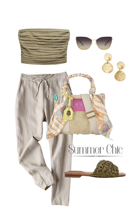 Love this outfit for summer. These linen pants are so comfortable. These sunglasses are my new favorite. #neutraloutfit #summeroutfit #sandals



#LTKItBag #LTKShoeCrush #LTKU