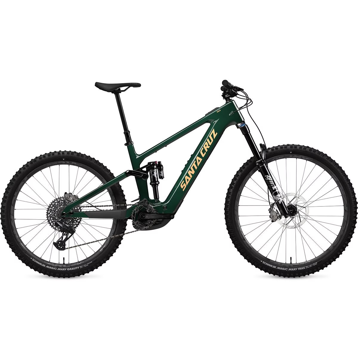 Santa Cruz Bicycles Vala C S E-Bike Midnight Green, L | Backcountry
