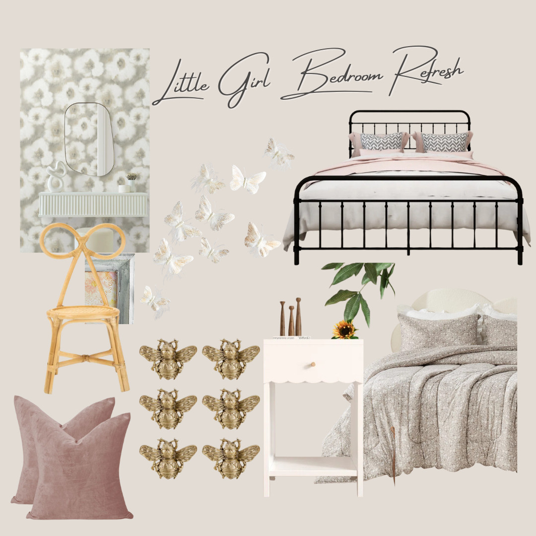 Planning a little bedroom refresh for Ayla for her birthday. Here's my inspo! 

 