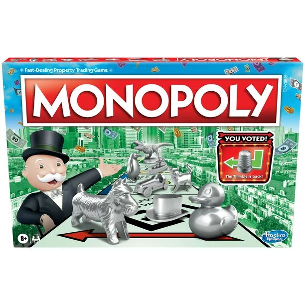 Monopoly Board Game, Family Board Game for 2 to 6 Players | Walmart (US)