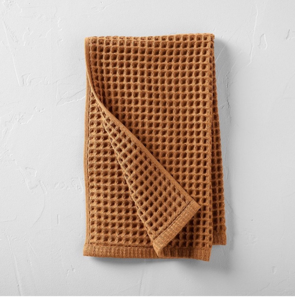 Waffle Hand Towel - Warm Brown

#LTKHome #LTKKids #LTKFamily