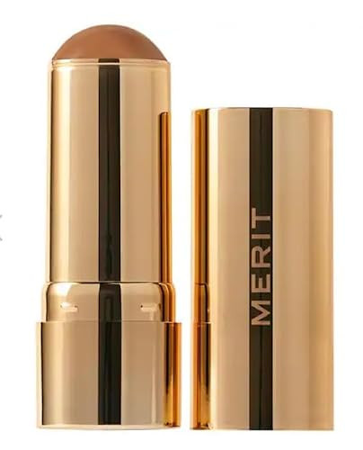 MERIT Bronze Balm Sheer Sculpting Bronzer 0.44 oz / 12.5 g (Clay - light skin, standard) | Amazon (US)