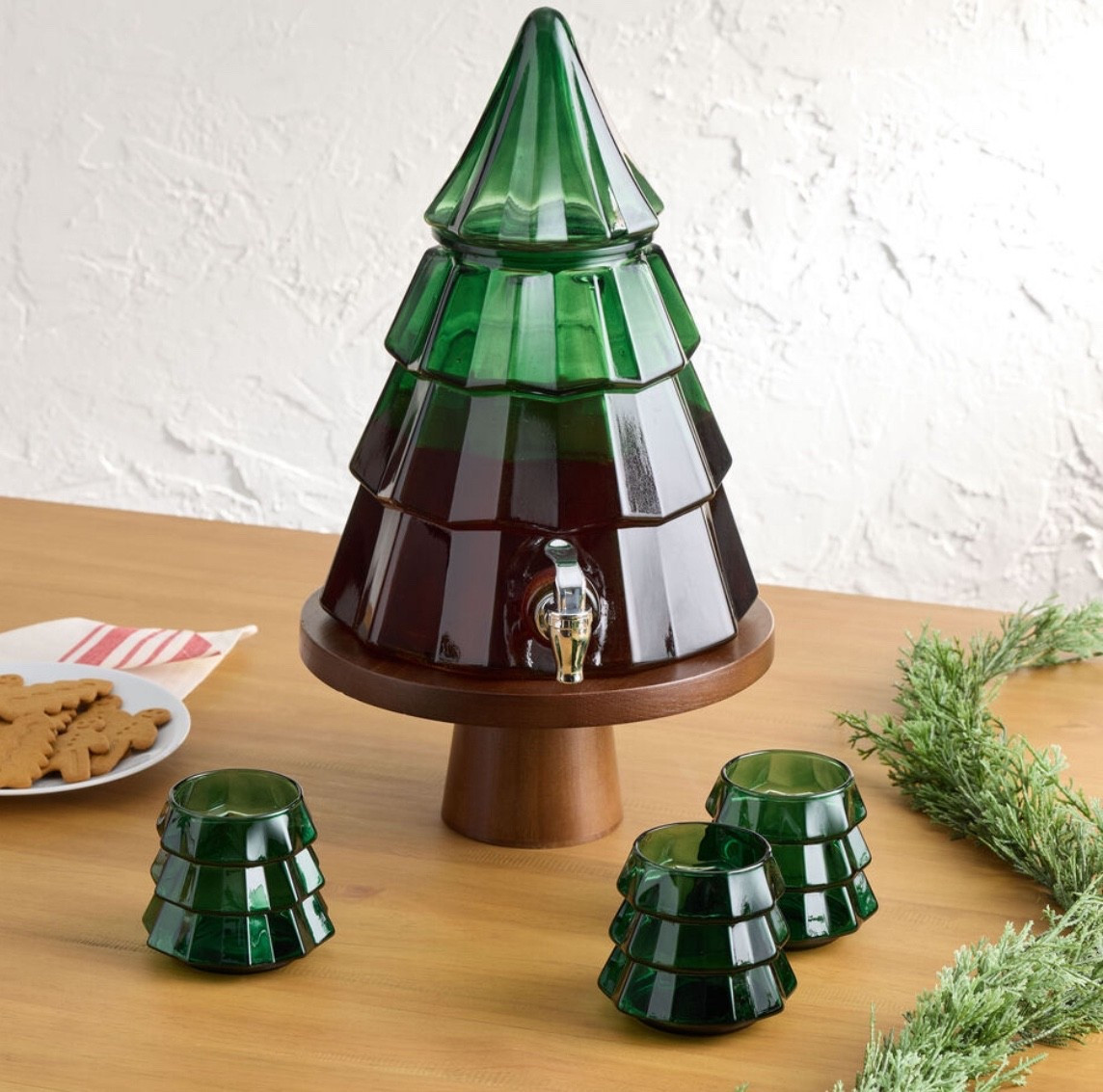 How cute is this Christmas tree drink dispenser and glasses from world market?! Perfect for upcoming holiday celebrations! 

World market, find, finds, entertaining, friends family, holiday, party, celebration, drink, drinks, dining, glass, glasses, Christmas, tree, gathering, hosting, host, drinkware.

#LTKParties #LTKSeasonal #LTKFindsUnder100