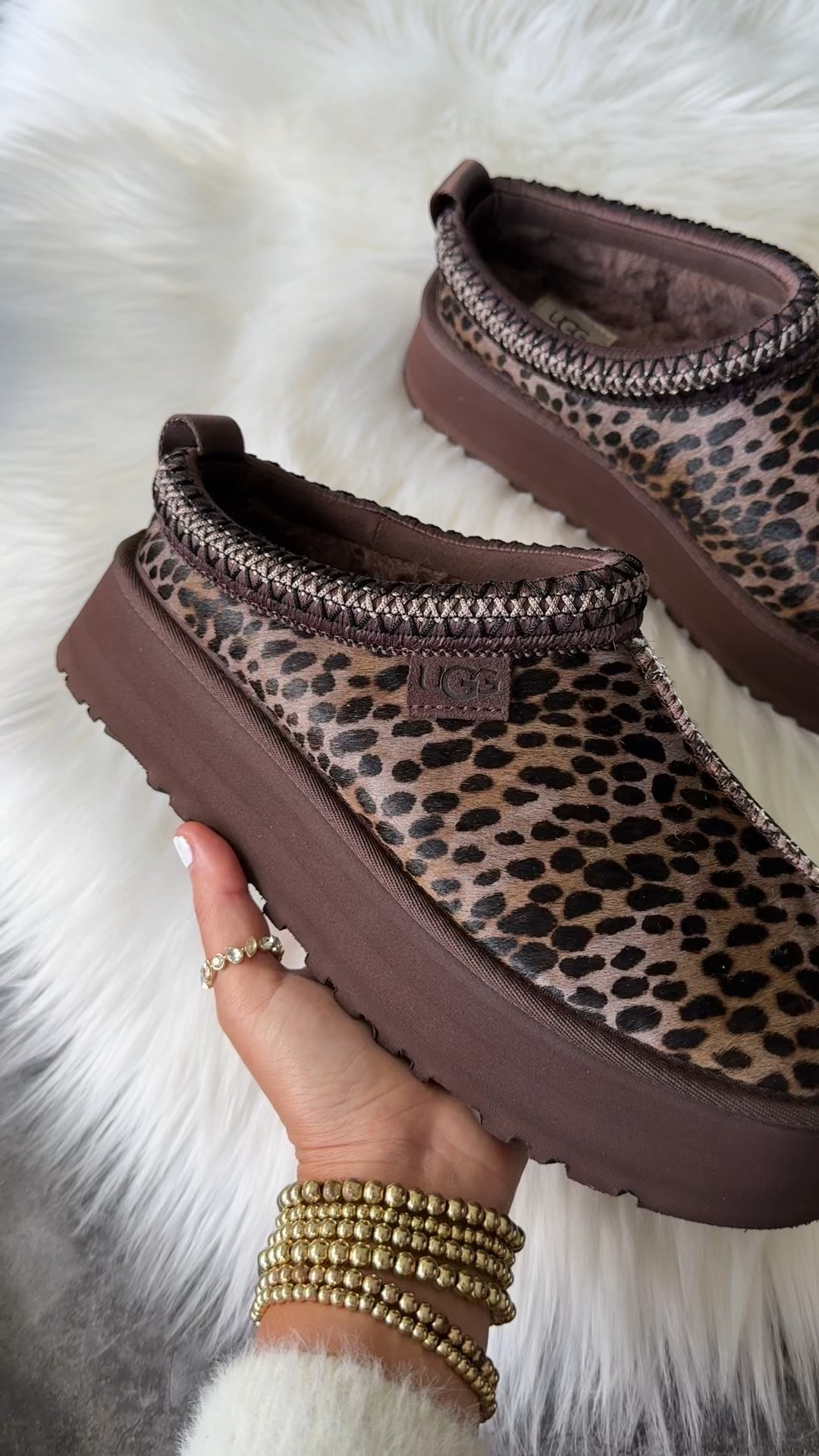 Ugg leopard slippers now $67 originally $135! Fully in stock! 