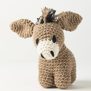 Hoooked Joe the Taupe Donkey DIY Crochet Kit | 6.69" | Michaels® | Michaels Stores