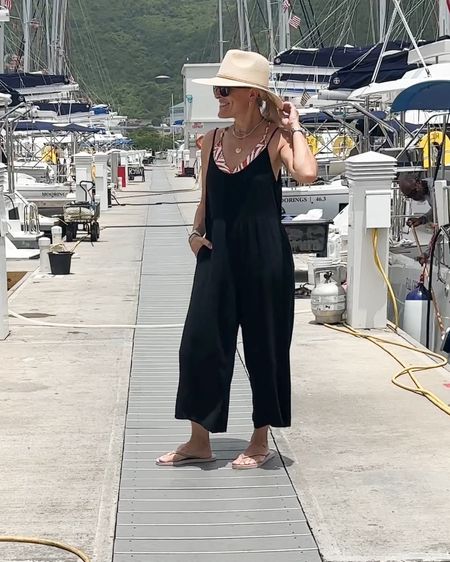 My go to jumpsuit for lake days AND bvi days!
Easy on and off, has pockets 

#LTKOver40 #LTKSwim #LTKTravel