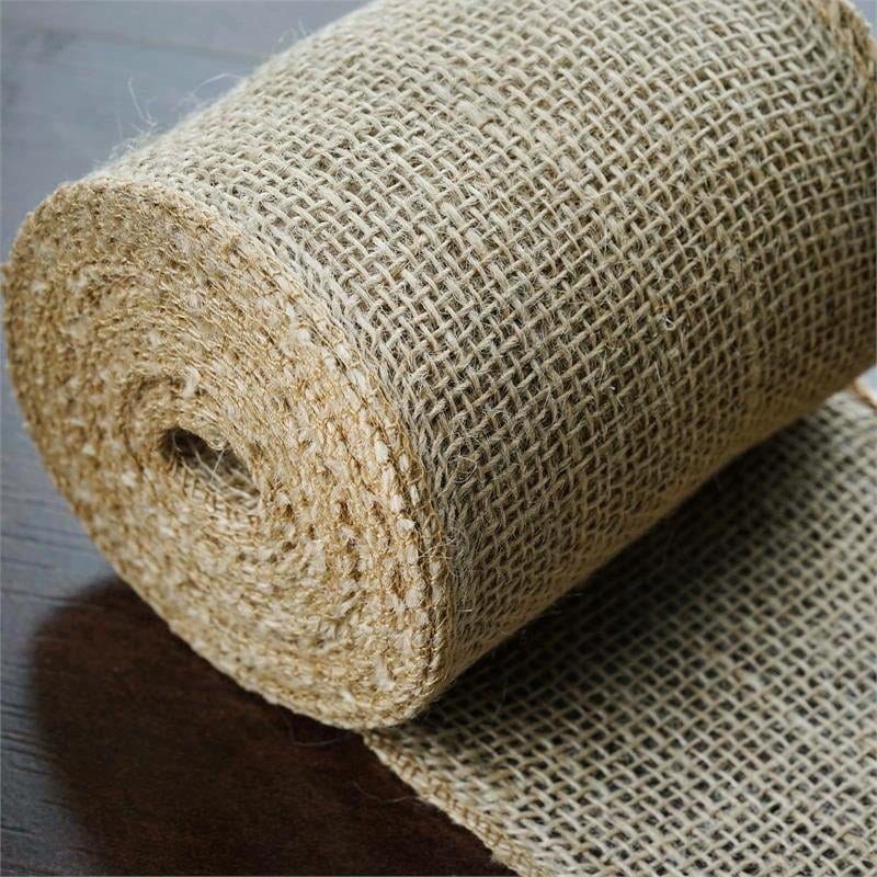 BalsaCircle Natural Brown 5" x 10 yards Burlap Fabric Roll Sewing Crafts Draping Decorations - Wa... | Walmart (US)