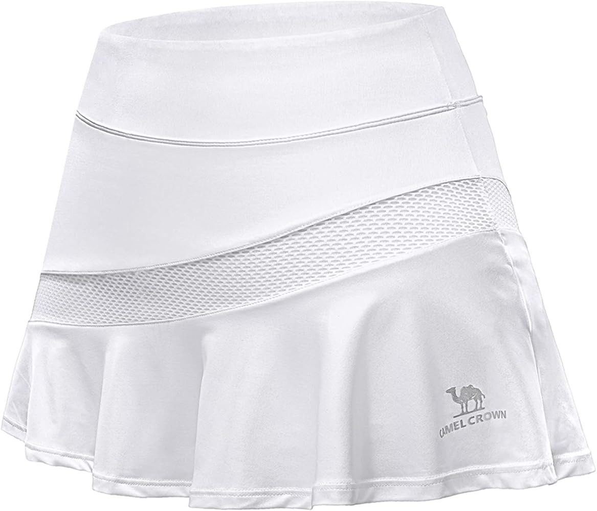 CAMELSPORTS Women Casual Active Sport Skirt Tennis Golf Skorts Pleated for Athletic Running Worko... | Amazon (US)
