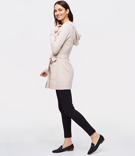 LOFT Pocket Hoodie Cardigan | LOFT