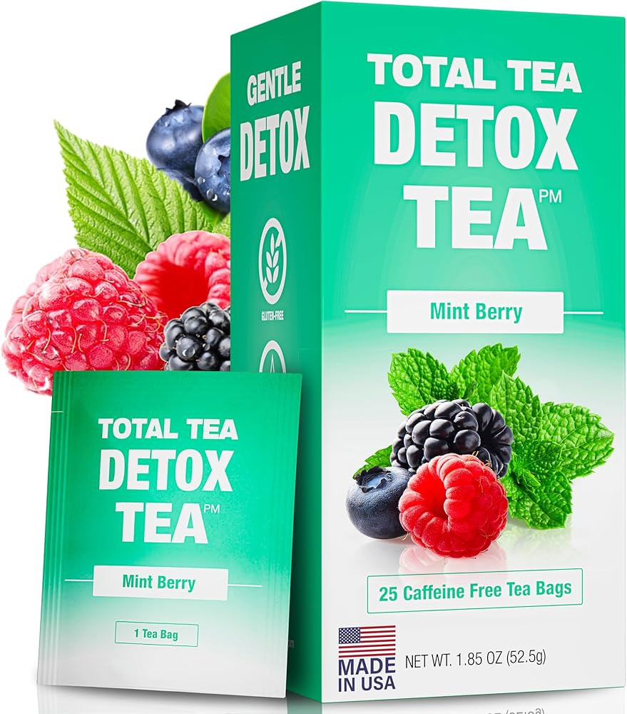 Total Tea Slimming Detox Tea for a Healthy Weight Support - Caffeine Free - Herbal Tea with Chamo... | Amazon (US)