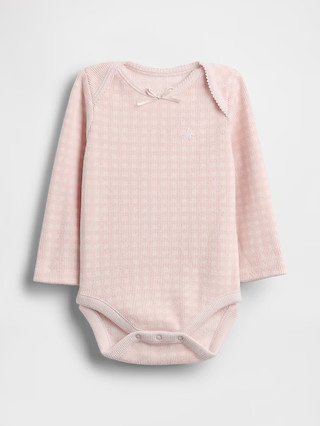 Baby First Favorites Softspun Waffle Bodysuit | Gap (US)