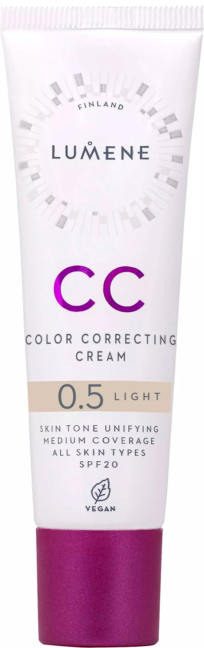 Lumene CC Color Correcting Cream SPF20 0.5 Light | LYKO
