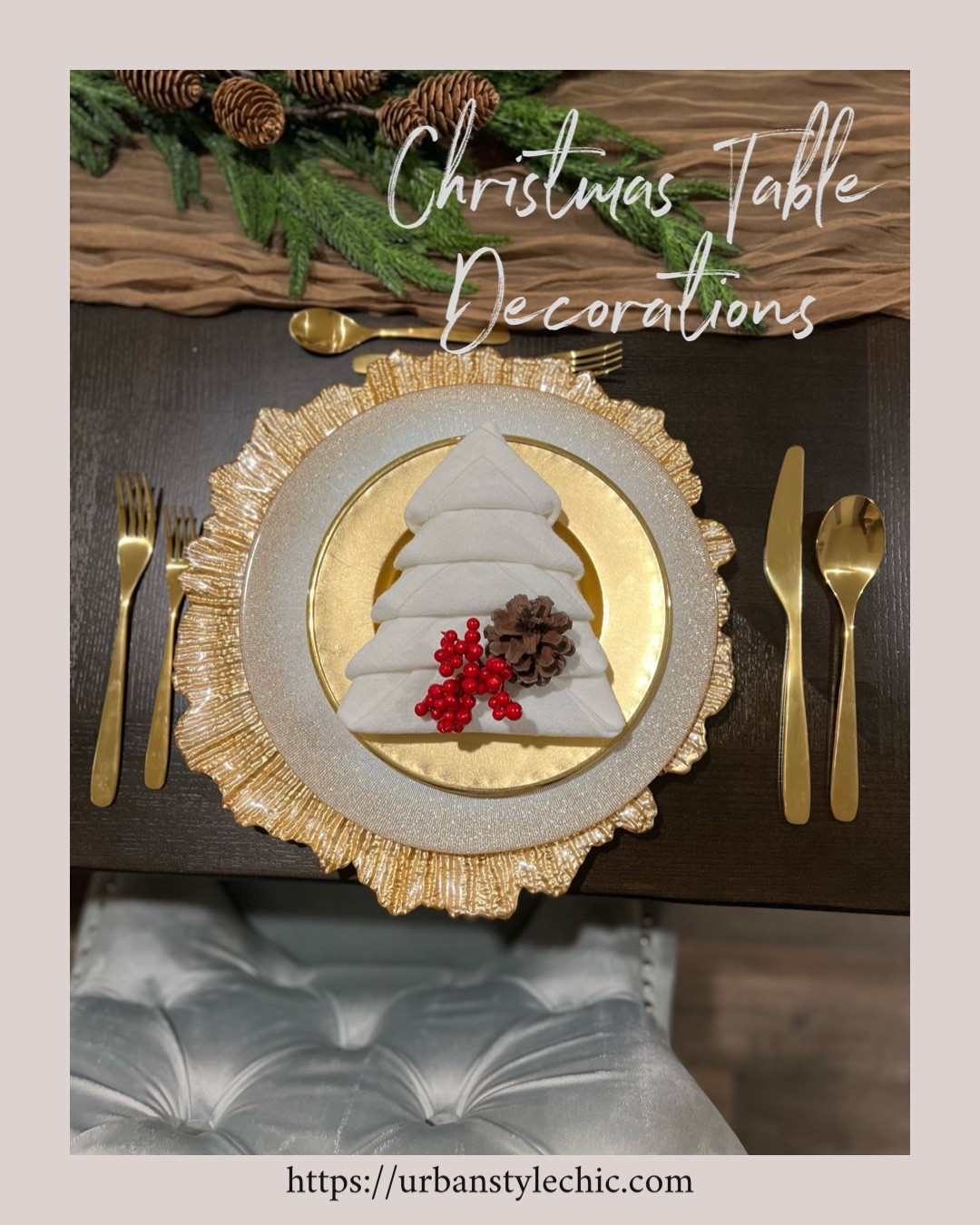 Create a magical and cozy Christmas table this holiday season with my favorite budget-friendly Christmas table decorations! 🎁✨
I styled this festive tablescape using neutral holiday décor, gold accents, and warm winter greenery to make the dining room feel elegant, inviting, and ready for every holiday gathering.
Whether you're hosting Christmas dinner, a holiday party, or just want to elevate your everyday dining space, these pieces make the perfect combination of classic and modern Christmas charm.

#LTKHome #LTKSeasonal #LTKHoliday