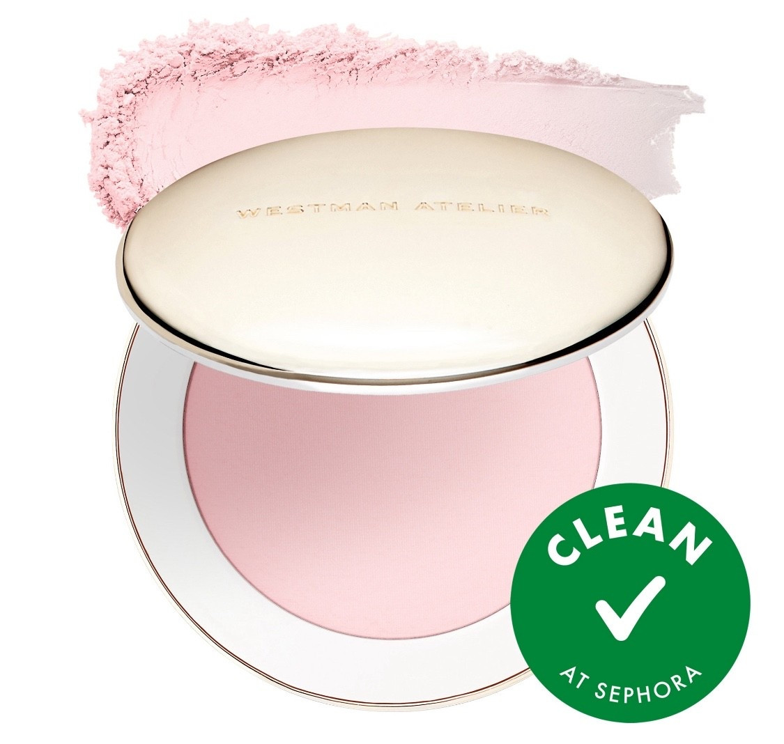 Westman Atelier Vital Pressed Setting Powder (Blurring, Talc-Free). Bubble Pink for under eye brightness  

#LTKOver40 #LTKgrwm #LTKBeauty