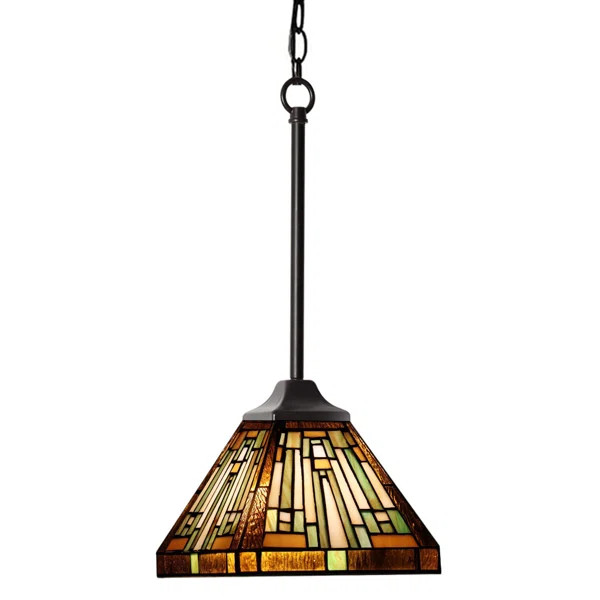 1 - Light Matte Black Shaded Pendant | Wayfair North America
