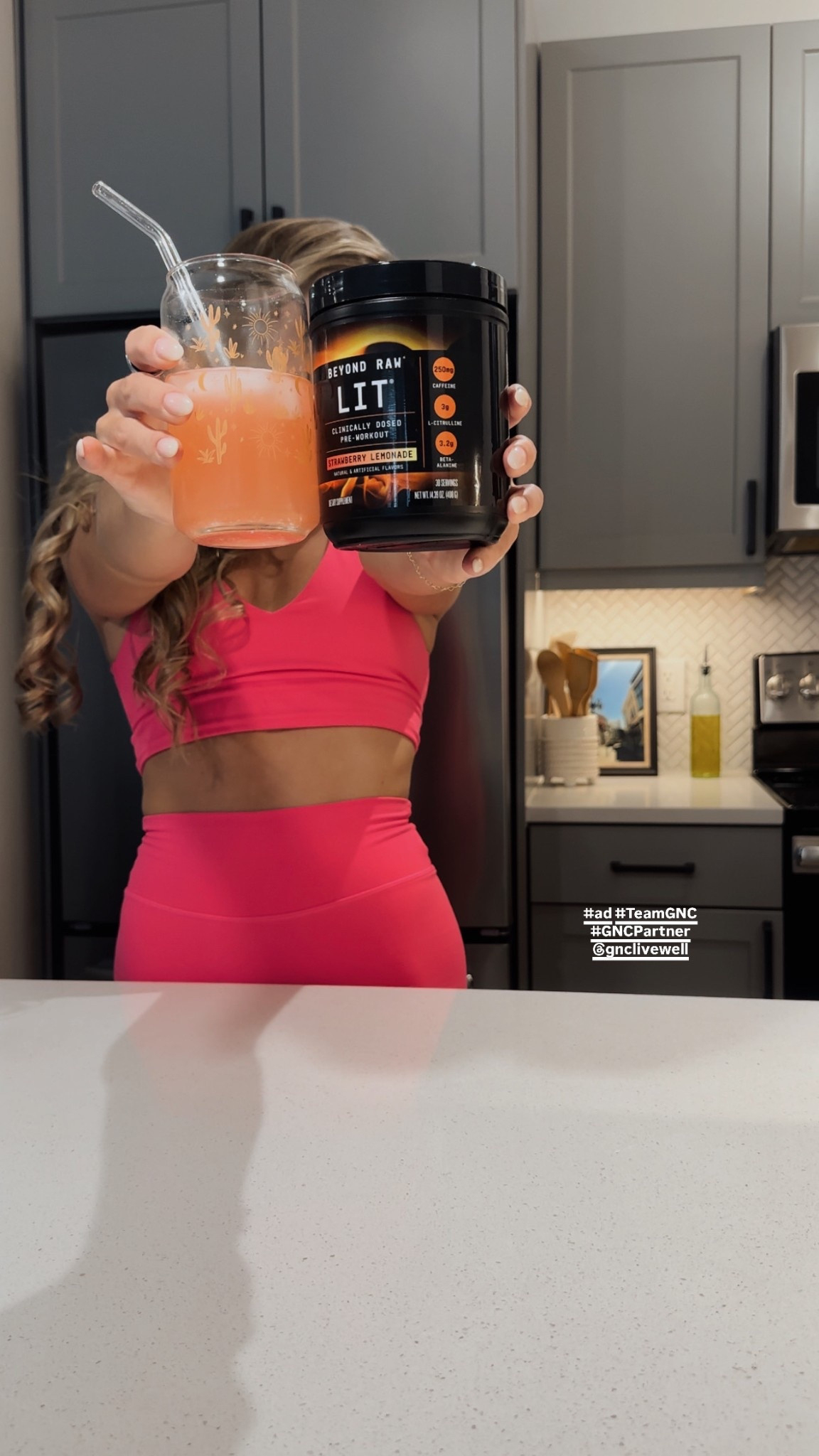 not all pre-workouts are cute… but this one is 💅  shop below!!!

I’ve been obsessed with GNC Beyond Raw® LIT in Strawberry Lemonade flavor. 

active, preworkout, supplements, strawberry lemonade 

#ad #TeamGNC #GNCPartner @gnclivewell 

#LTKActive #LTKFindsUnder50 #LTKU