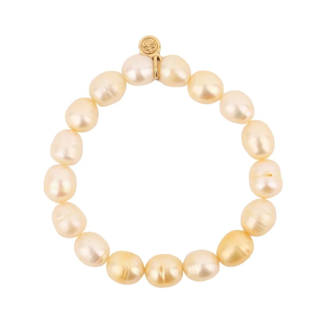Gold Baroque Pearl Bracelet | BuDhaGirl