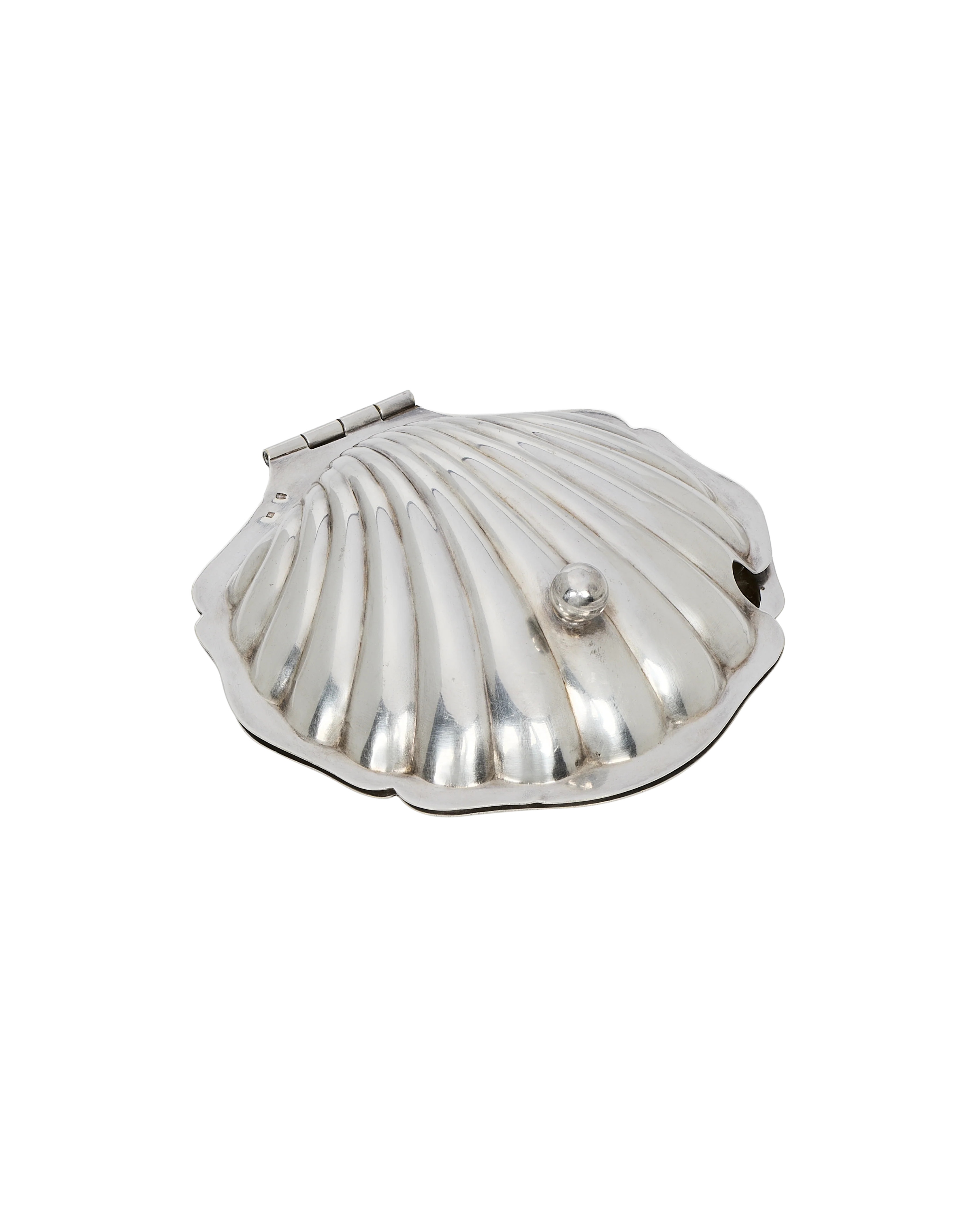 Shell Butter Dish - Silver-Plated | Olive Ateliers