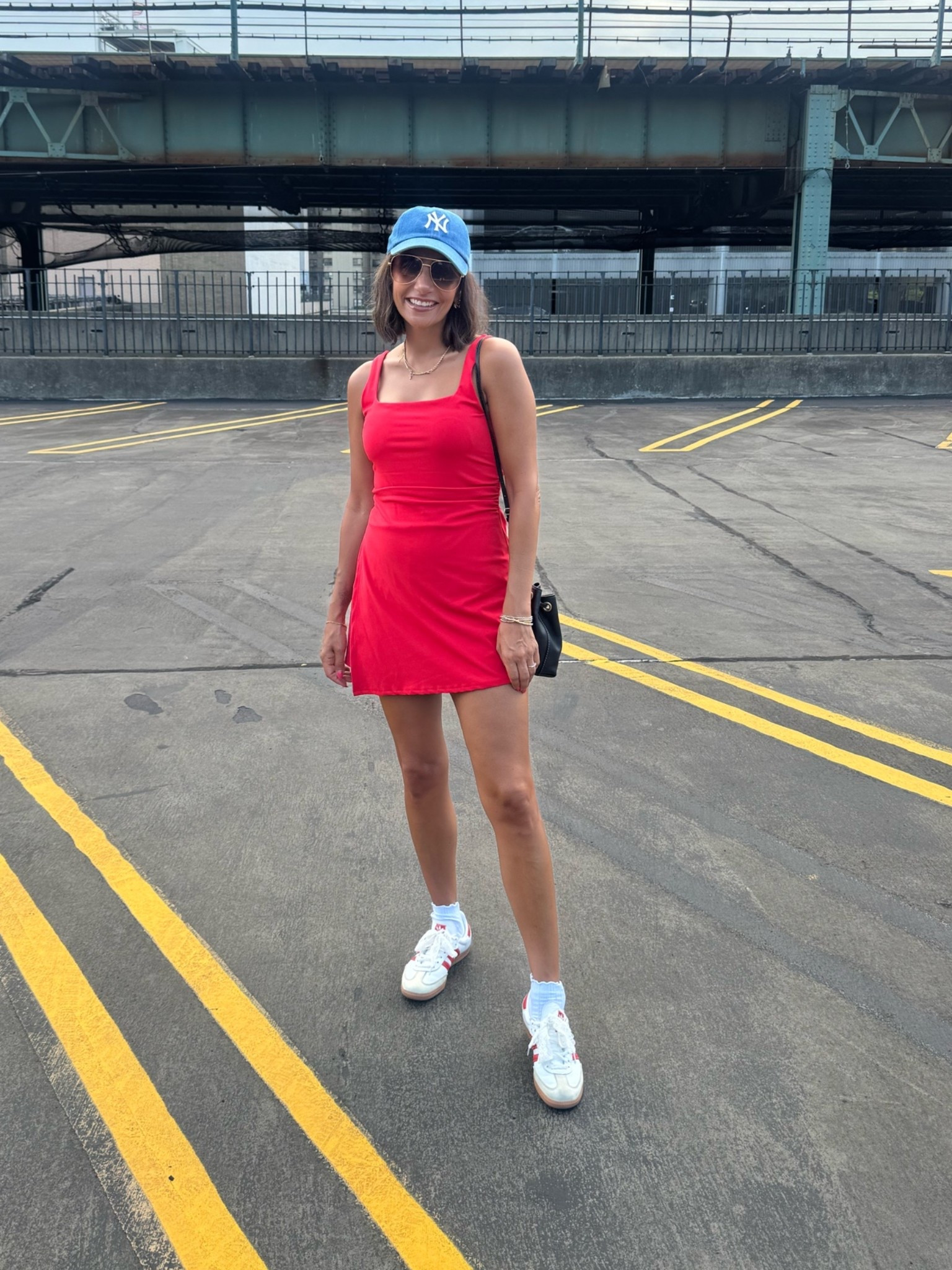 What I wore to the Yankee game 
Athletic dress wearing small big is consider sizing up

#LTKootd #LTKmomlife #LTKdayinmylife