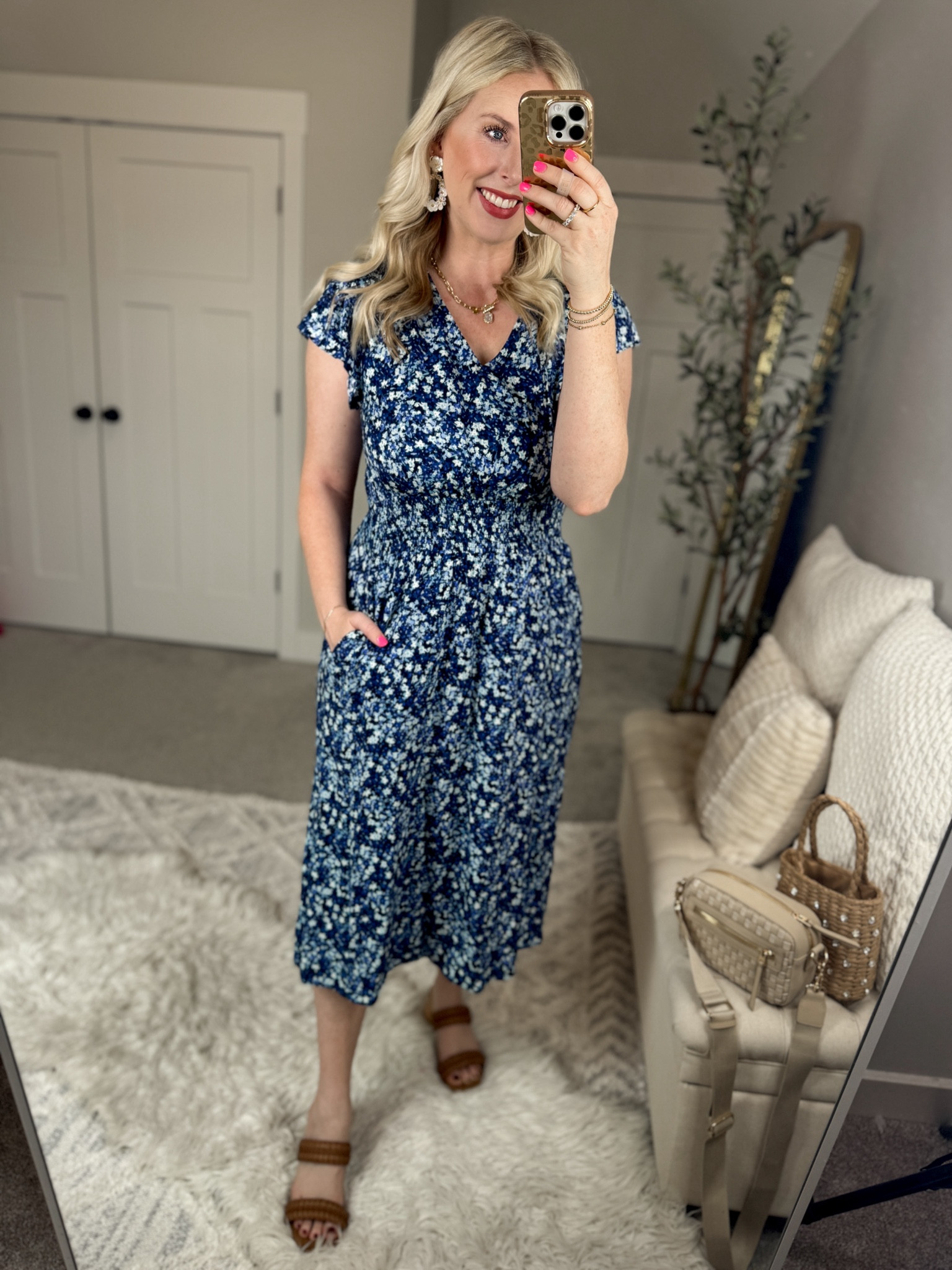 Daily try on, Walmart outfit, Walmart fashion, time and tru, floral dress, midi dress

Medium 

#LTKSeasonal #LTKfindsunder50 #LTKstyletip