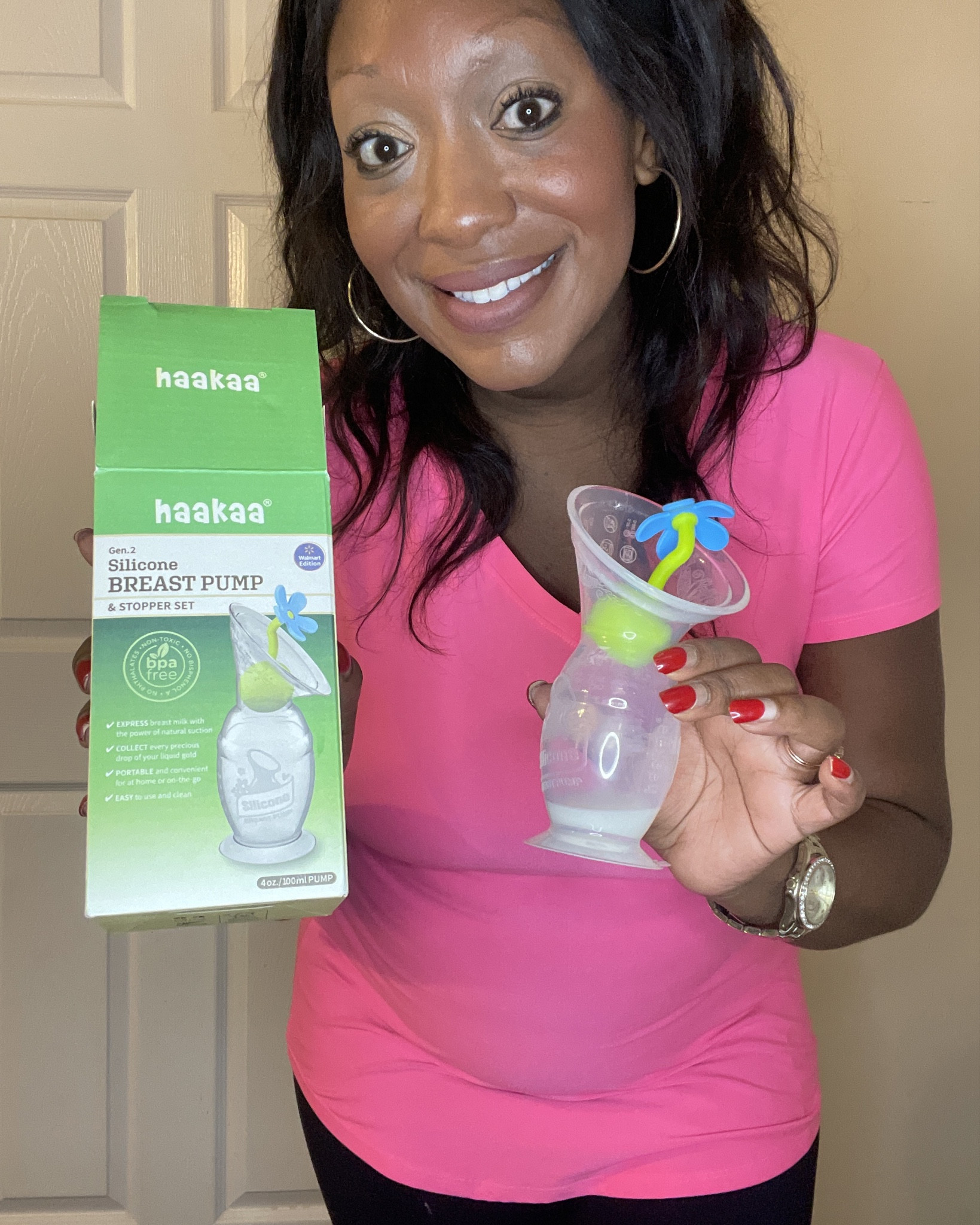 I am breastfeeding and love the Hakaa for storing breast milk for baby. #baby #breastfeeding #hakaa #momlife #motherhood #newborn #maternity 

#LTKBaby #LTKBump #LTKFamily