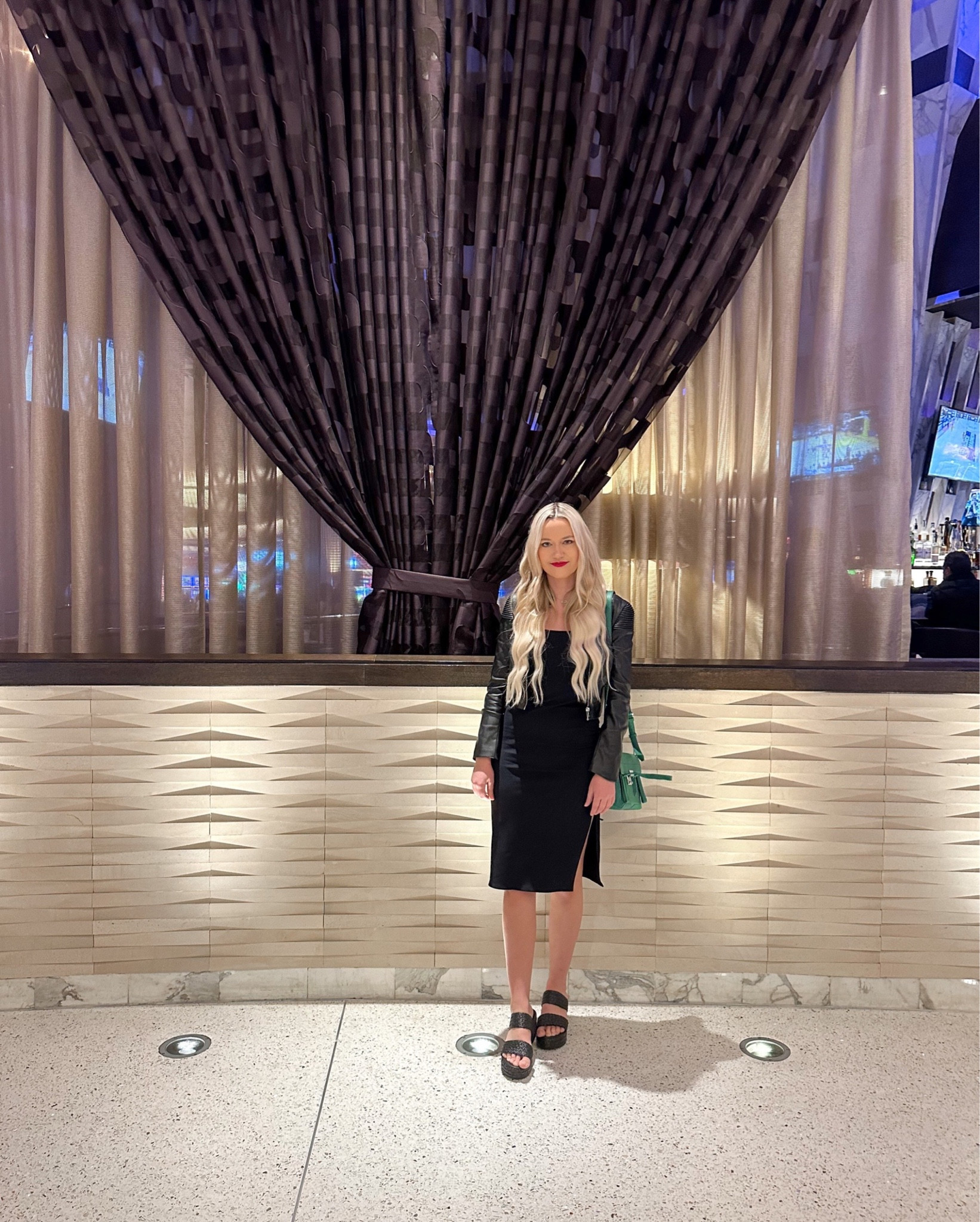 Loved this little black dress/cropped leather jacket combo for a night out! LBD is old Abercrombie and leather jacket is 10 years old, so I linked dupes below.

Dress: XS
Sandals: 9.5

Date Night | Weekend | Night Out | Dinner | Little Black Dress | LBD | Leather Jacket | Vegan Leather Jacket | Faux Leather Jacket

#LTKFind #LTKstyletip