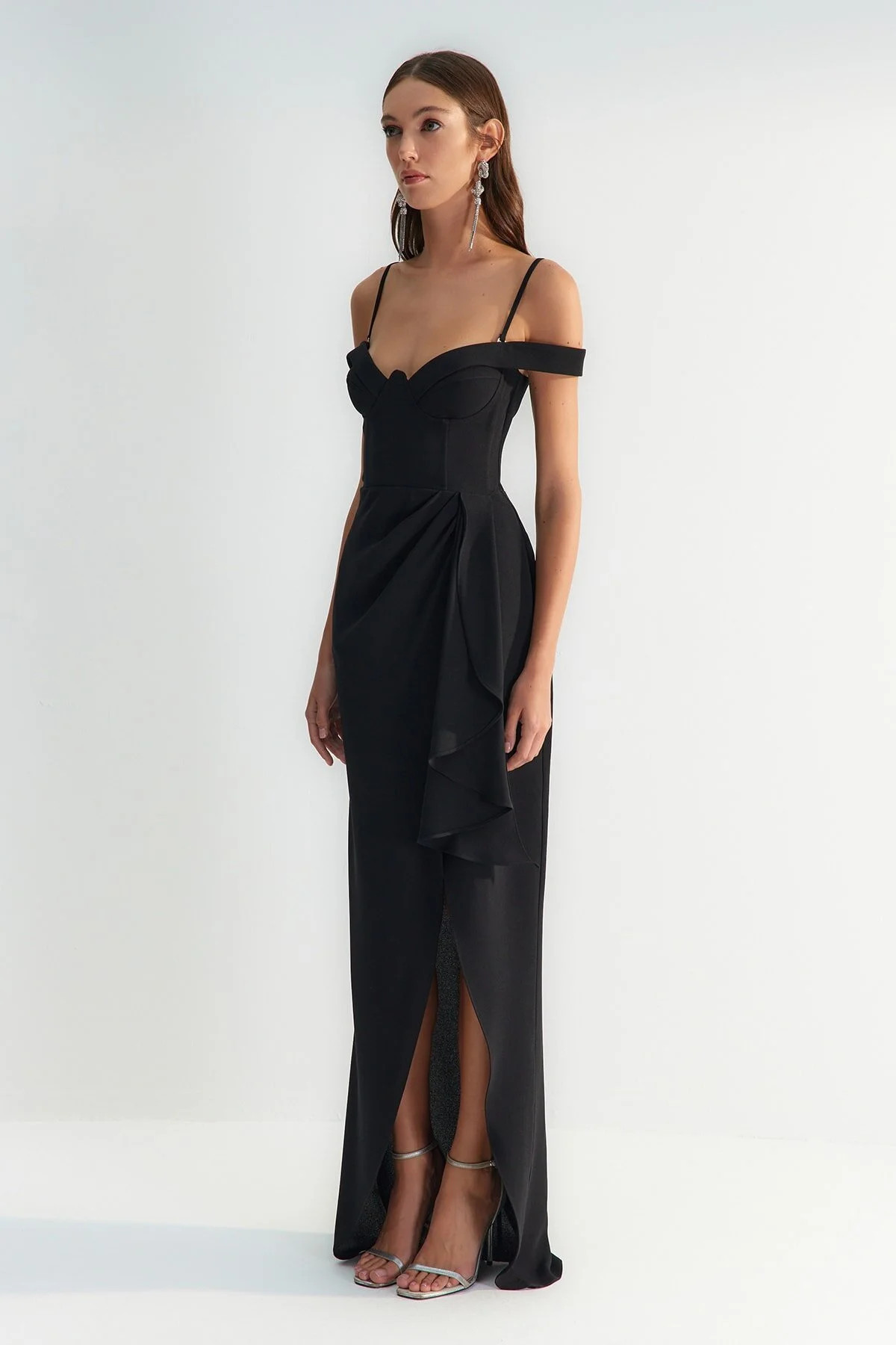 Abendkleid & Abschlusskleid - Schwarz - Shift | Trendyol DE