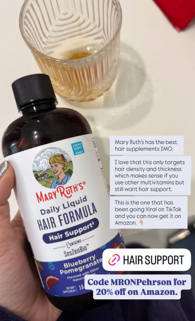 Mary Ruths has the best hair growth supplements! 

 #LTKselfcare #LTKU #LTKBeauty