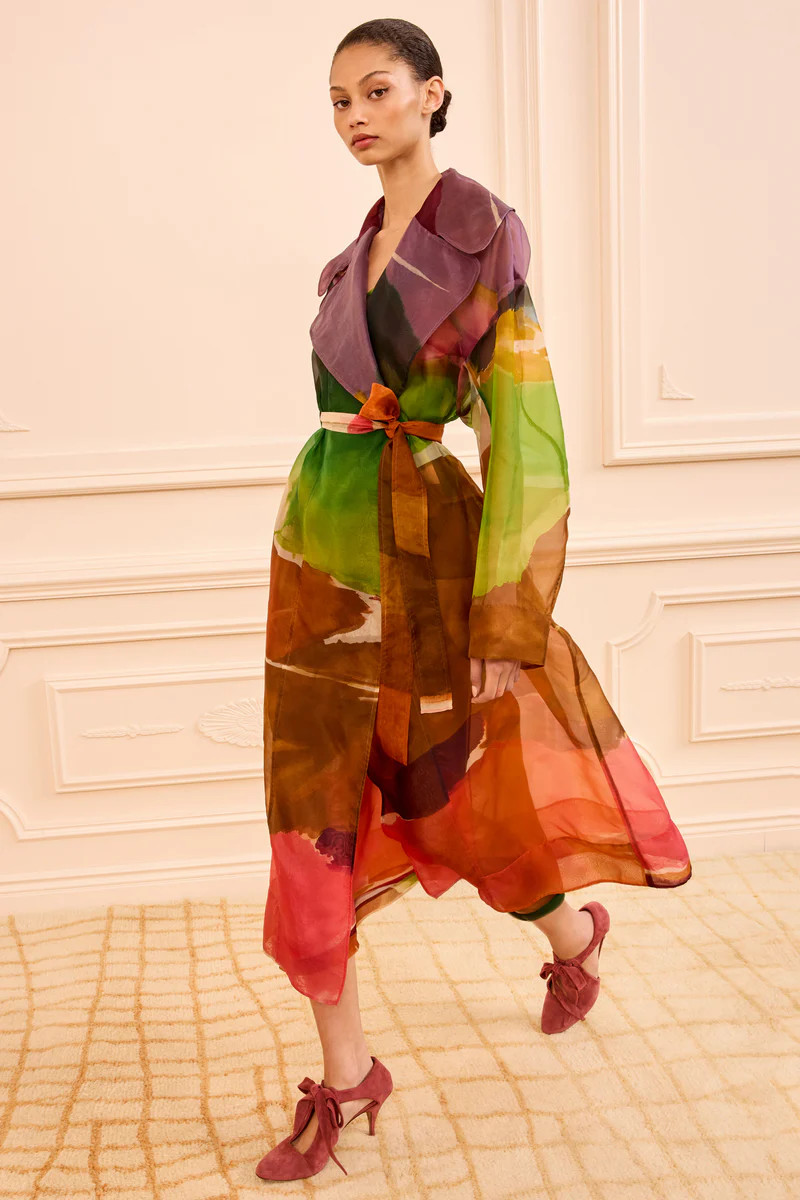 Novalie Organza Trench Coat - Nature Abhors A Vacuum | Ulla Johnson