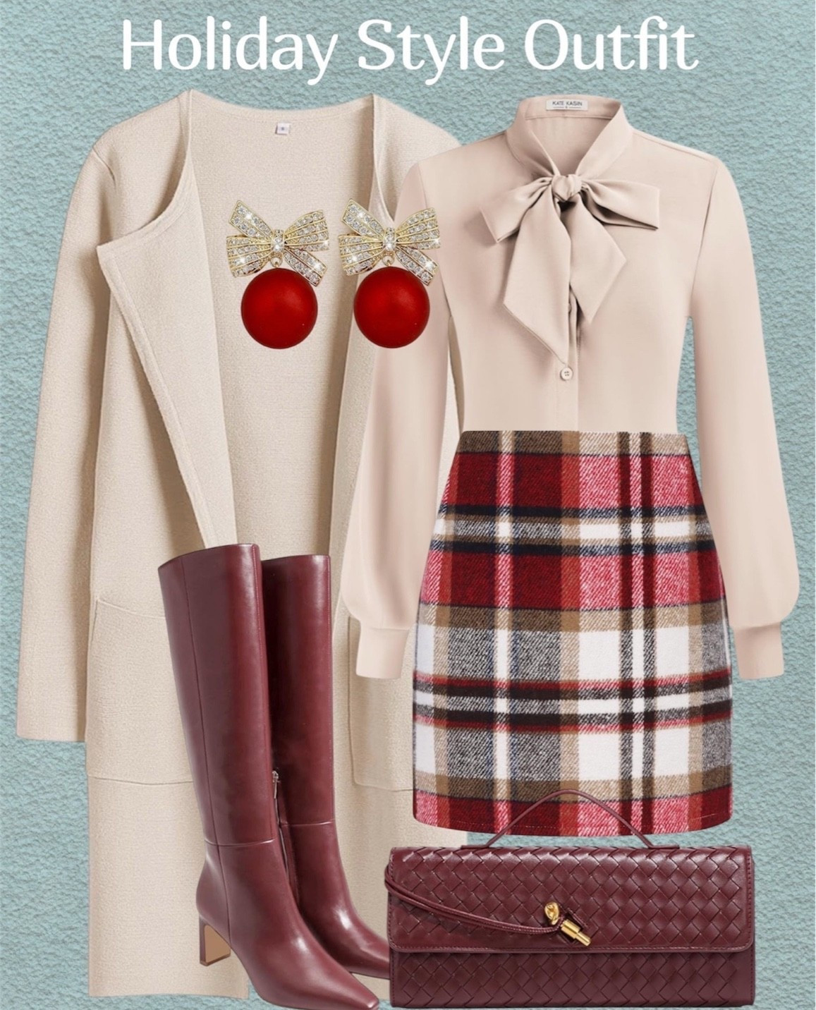 🎄❤️Holiday-ready in chic neutrals and festive plaid. Everything from Amazon.
The perfect mix of cozy and classy for your next Christmas brunch, holiday party or for just looking cute all season long. 



Amazon holiday outfit inspo, Christmas outfit ideas, winter outfit aesthetic, plaid skirt outfit, tall boots look, cozy holiday style, festive fashion 2025, winter brunch outfit, neutral holiday outfit
#HolidayStyle #FestiveFashion #WinterOOTD #HolidayOutfitInspo #CozyChic #PlaidSkirtStyle #WinterWardrobe #LTKOutfitInspo #HolidayLookbook #ChristmasStyle
#WinterFashionVibes #LTKItBag

#LTKShoeCrush  #LTKCyberWeek

#LTKHoliday #LTKSeasonal
