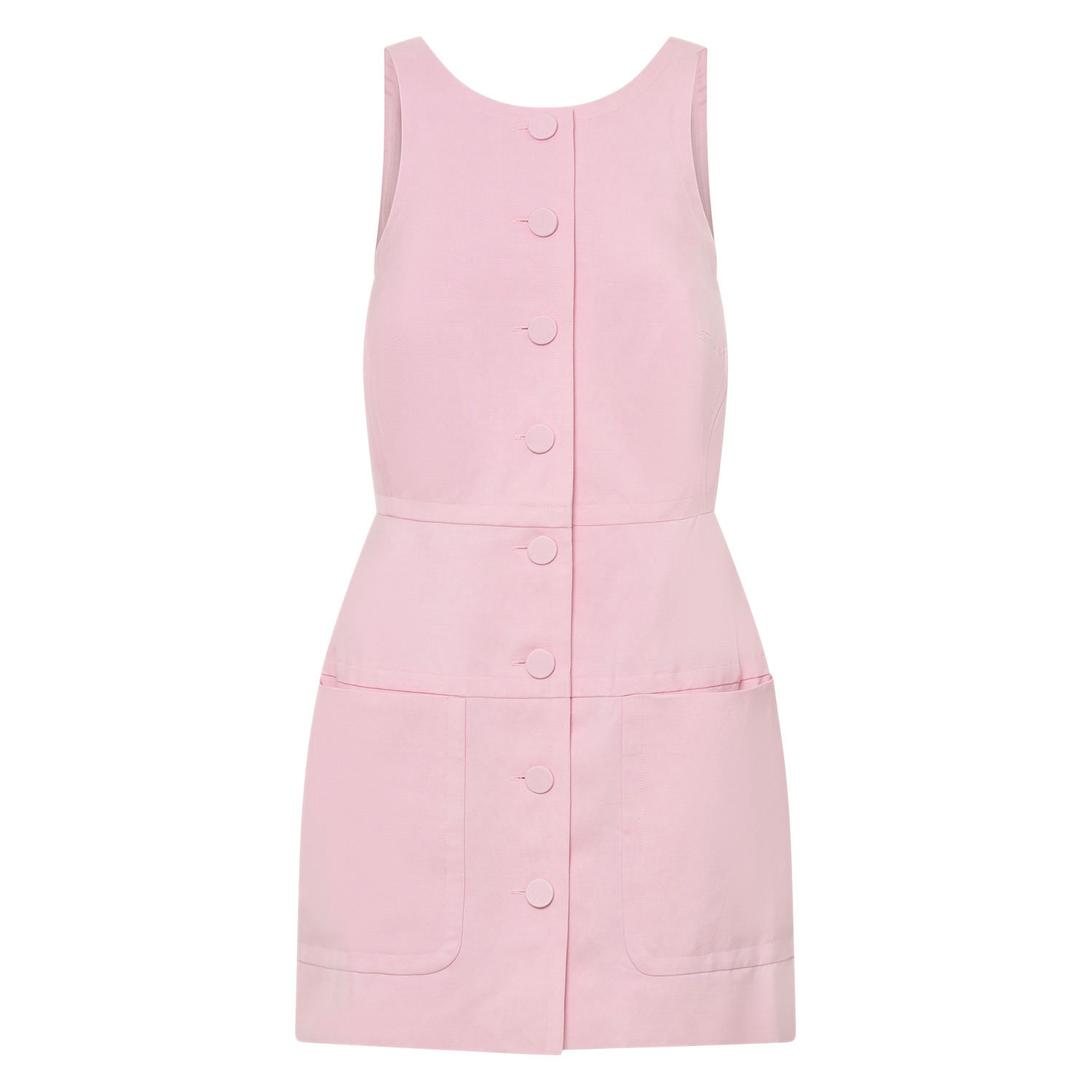 Detailed Shift Dress - Rose | Oroton | Oroton