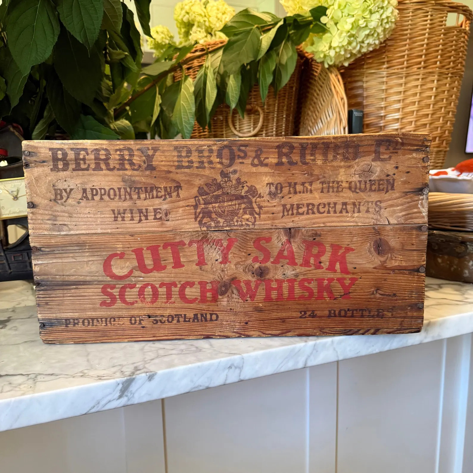 Vintage Cutty Sark Scotch Whisky Wooden Crate - Berry Bros & Rudd With Arkansas Import Stamp - Et... | Etsy (Global)