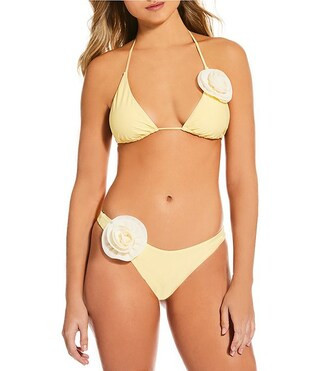 Rosette V-Scoop Front Swim Bottom | Dillard's