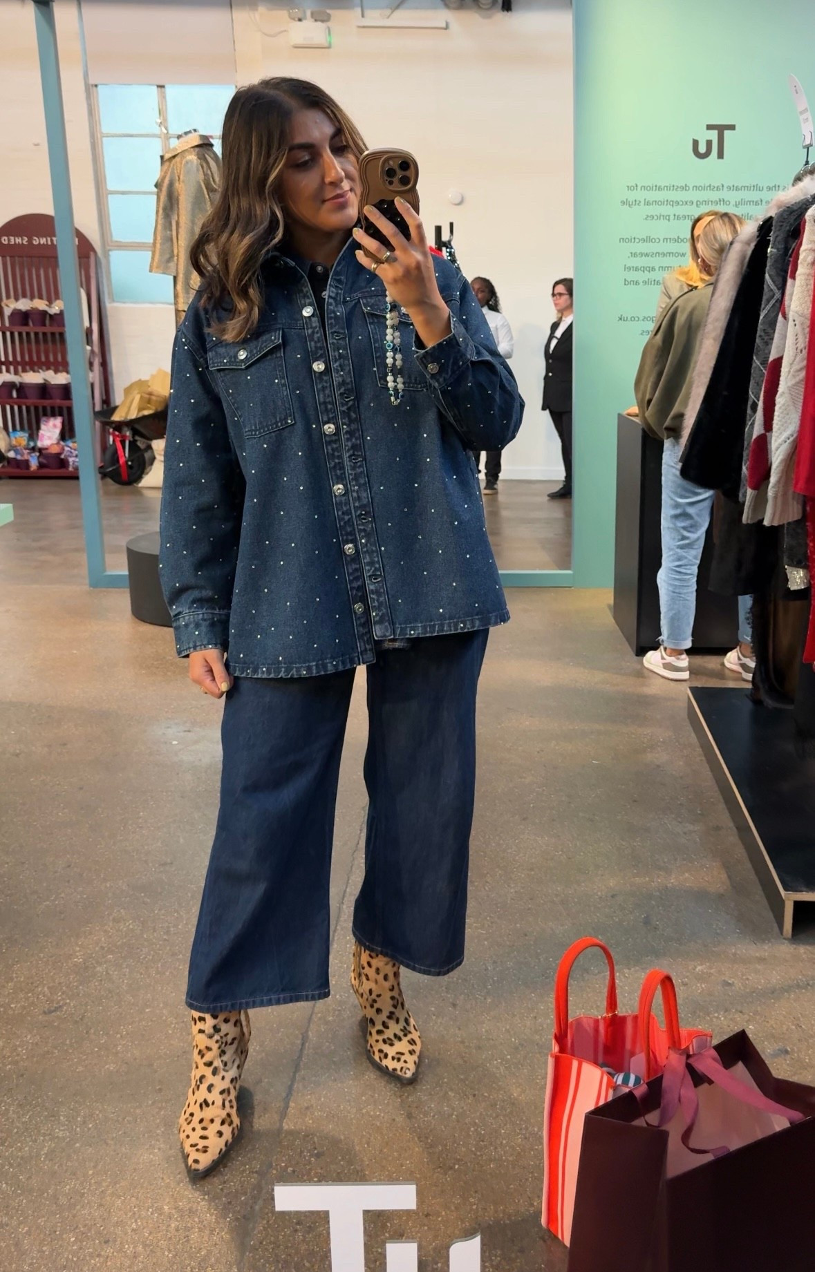 Denim embellished co-ord ~ 20% off 🎉 

#LTKautumn