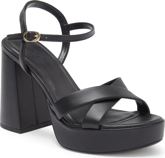 Camila Platform Block Heel Sandal (Women) | Nordstrom Rack