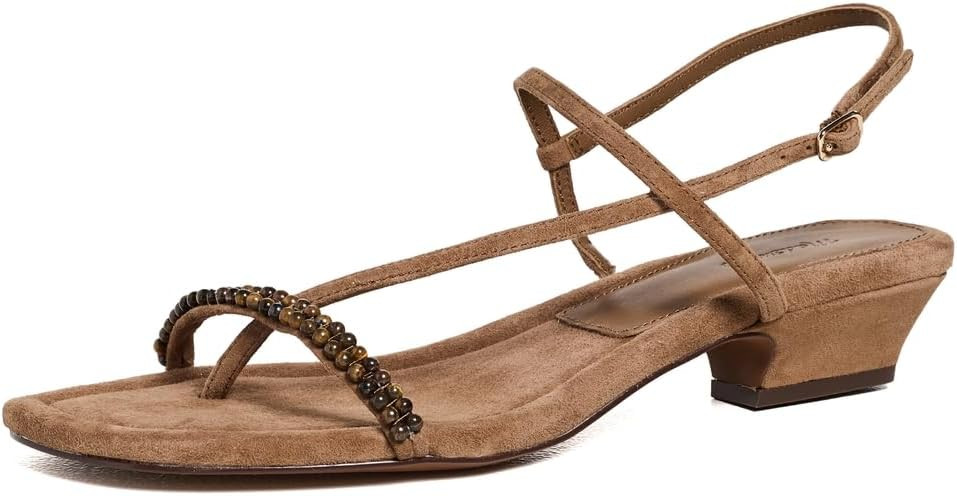 Madewell Women's Tonio Beaded Strappy Sandals | Amazon (US)