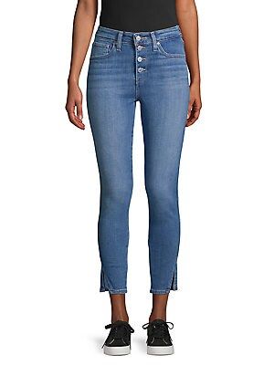 High-Rise Skinny Cropped Jeans | Lord & Taylor