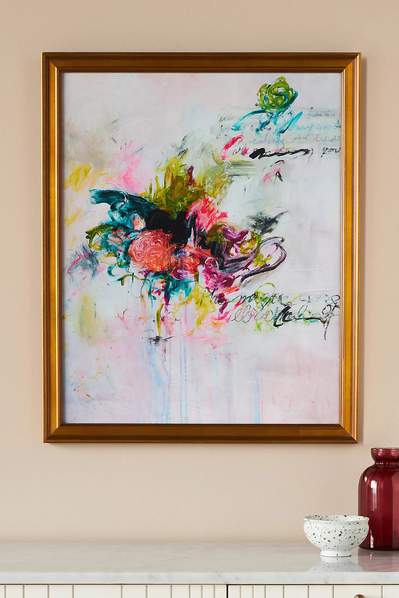 Abstract White Painting Wall Art | Anthropologie (US)