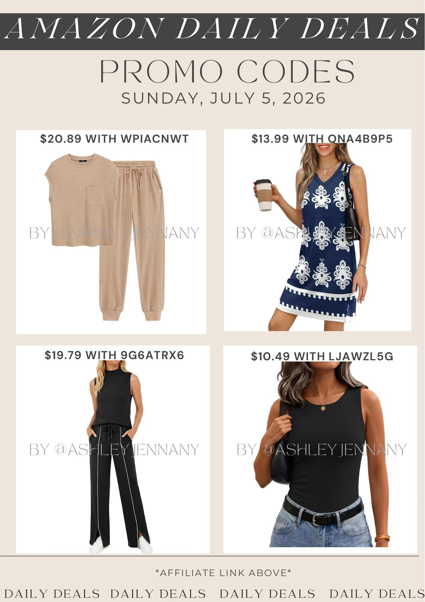 Amazon deals

#LTKSaleAlert #LTKMidsize #LTKootd