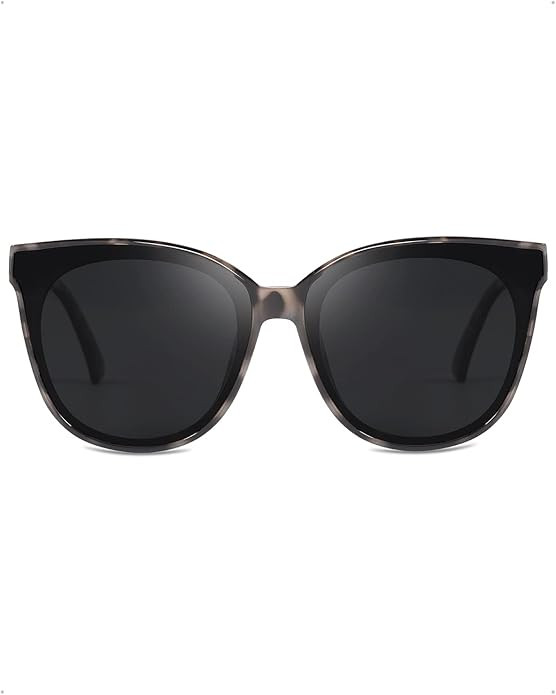 LVIOE Cat Eyes Sunglasses for Women, Polarized Oversized Fashion Vintage Eyewear for Driving Fish... | Amazon (US)