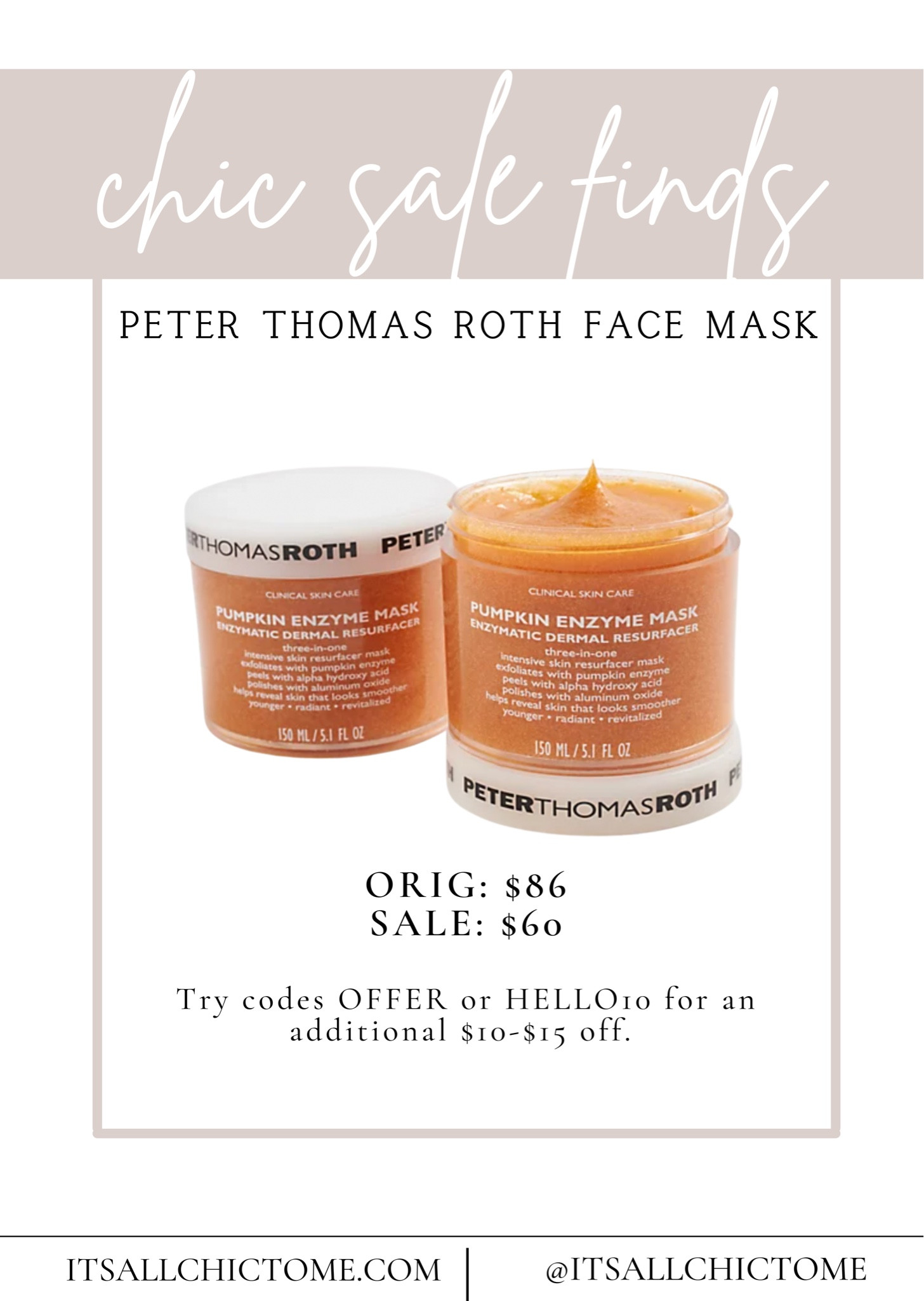One of my fav masks for fall! Great for exfoliating. 

#LTKsalealert #LTKbeauty