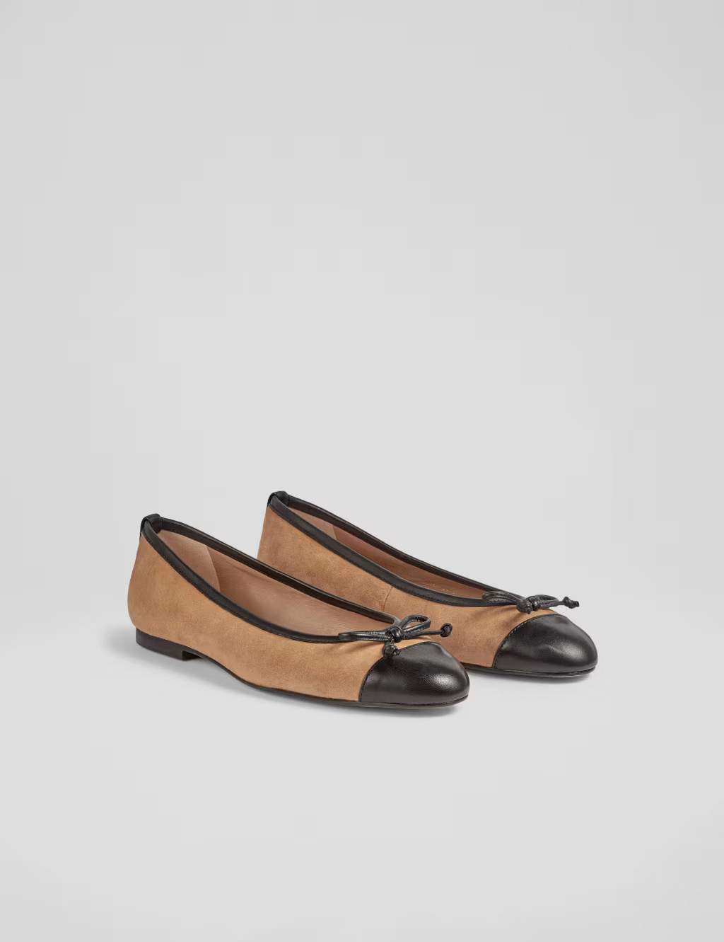Leather Bow Slip On Ballet Pumps | Marks & Spencer (UK)