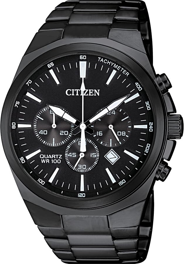 Citizen Quartz Mens Watch, Stainless Steel, Classic, Black (Model: AN8175-55E) | Amazon (US)